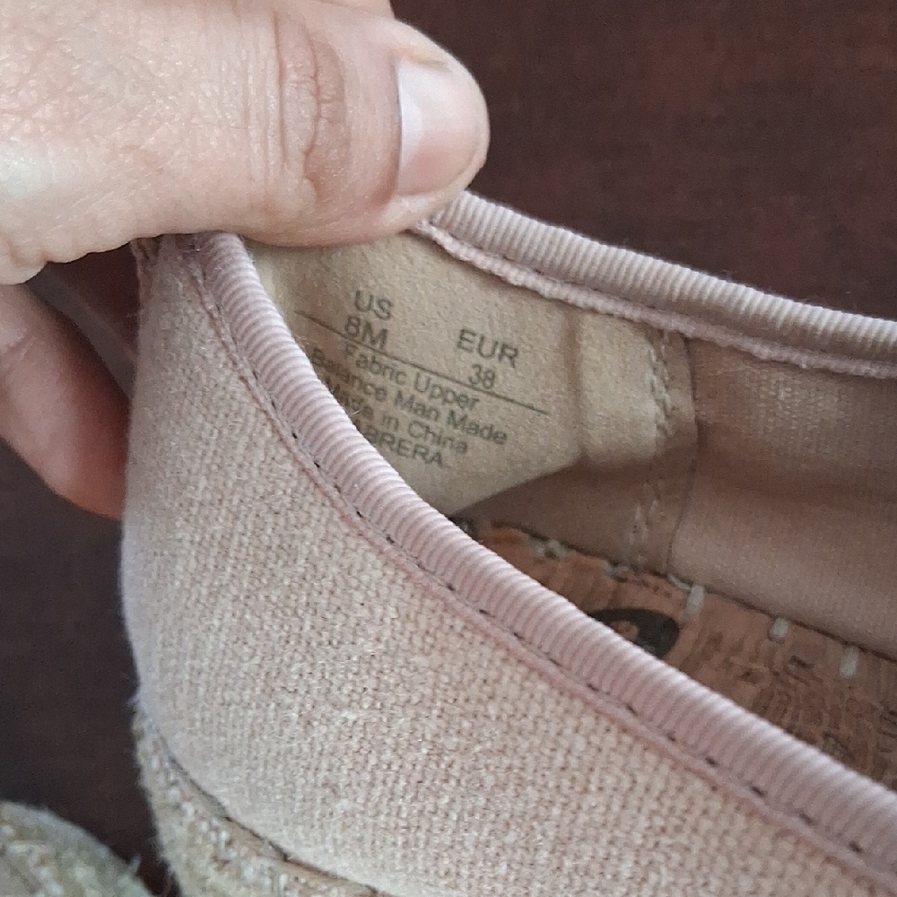 Sam Edelman Tan Espadrille Slip-Ons - Picture 6 of 7